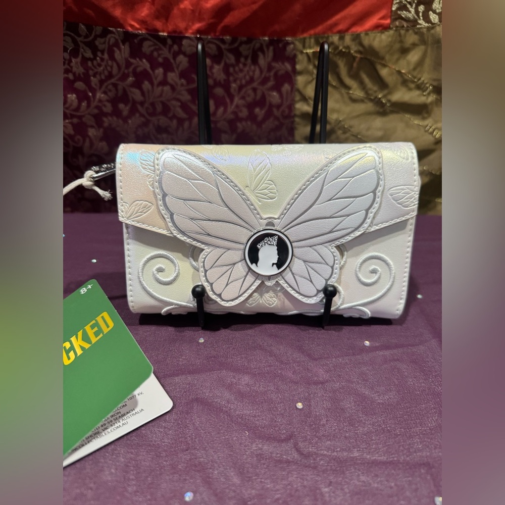 Loungefly Wicked White Butterfly Glinda Wallet